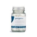 Georganics Burnos skalavimo tabletės su pipirmėte - be fluoro - 180 vnt
