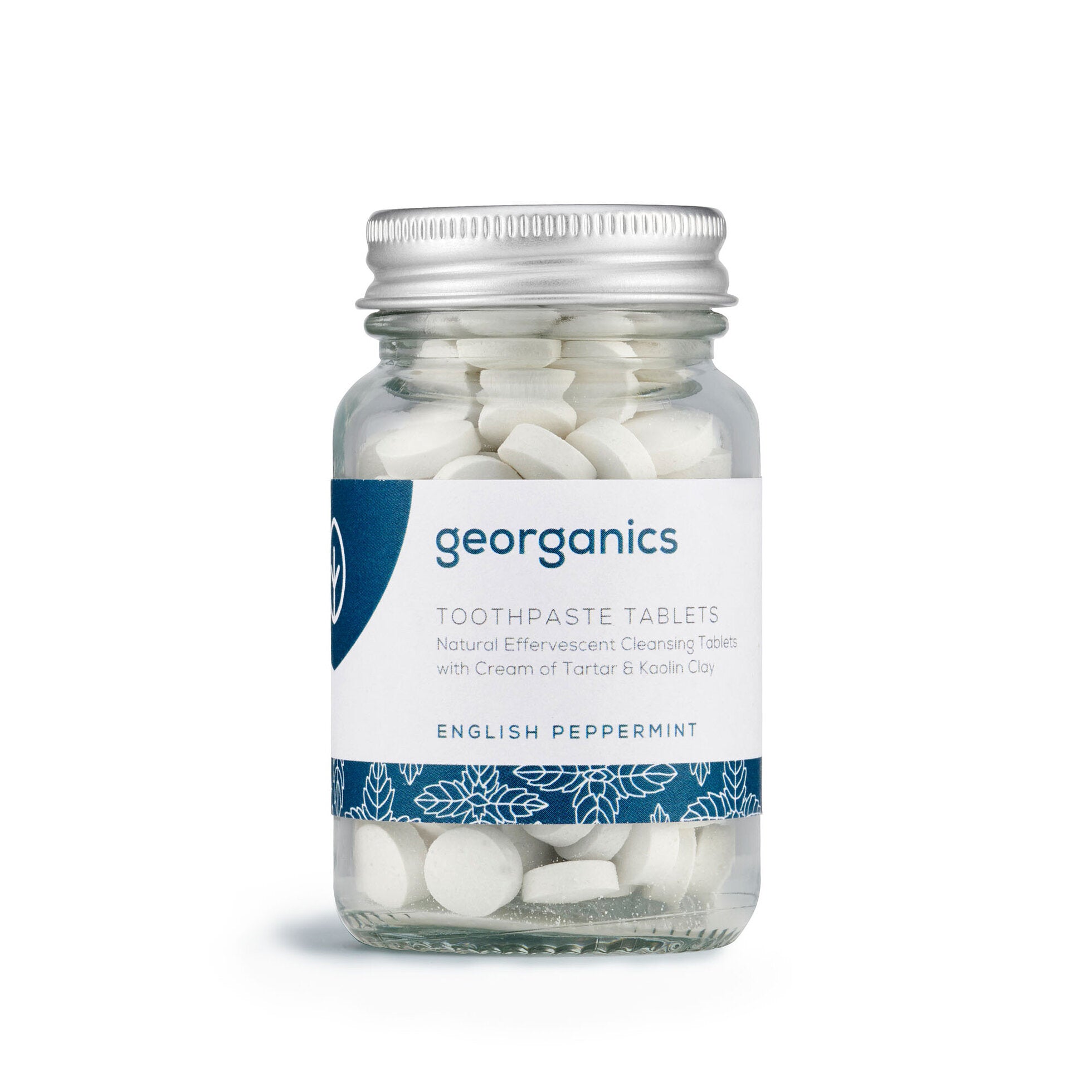Georganics Dantų pastos tabletės su pipirmėte - be fluoro - 120 vnt