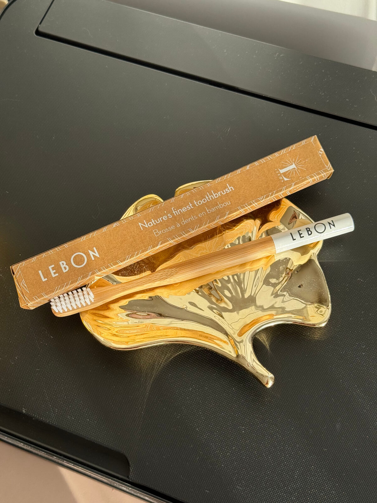 Lebon Bamboo Toothbrush – bambukinis  minkštas dantų šepetėlis