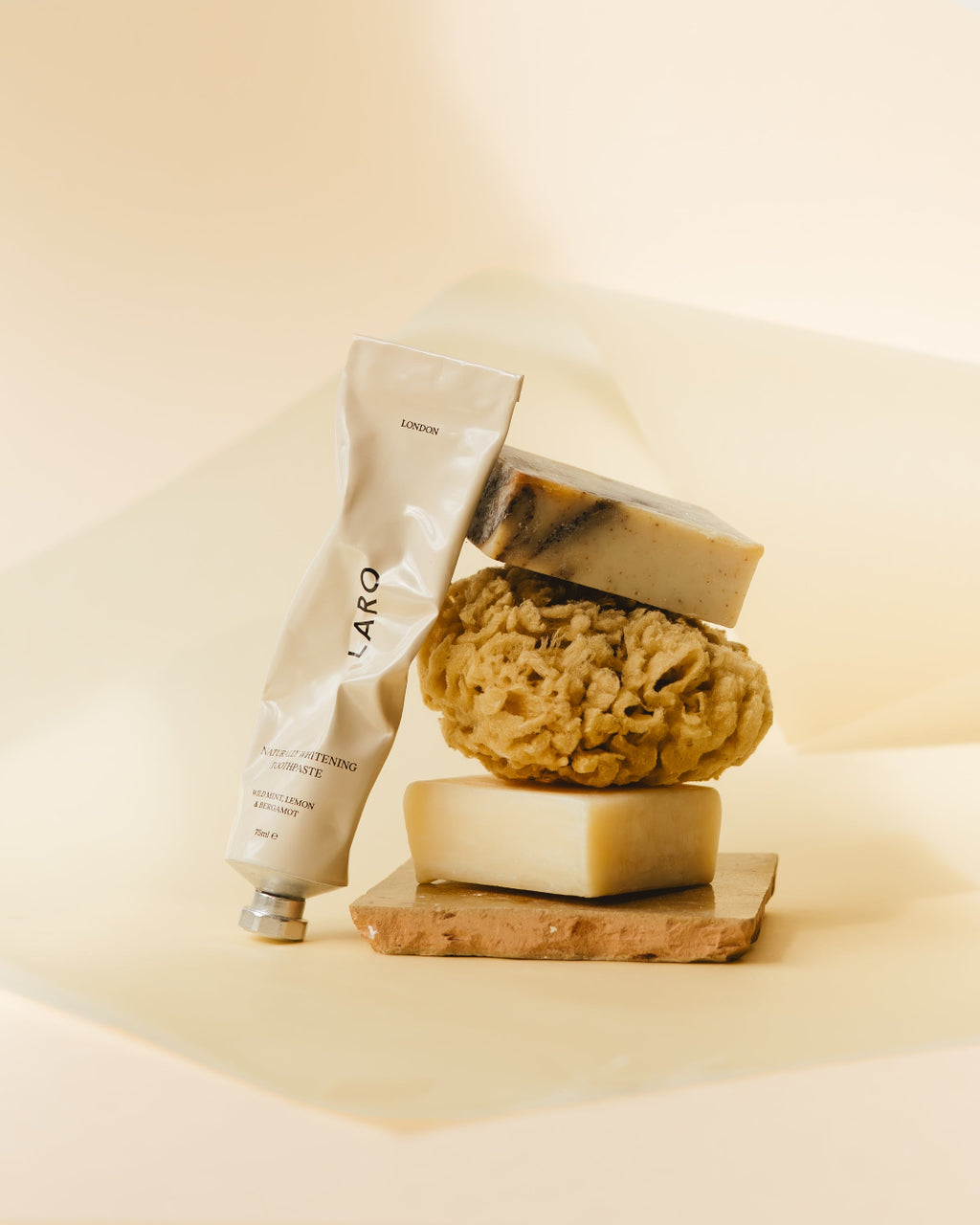LARO natūraliai balinanti dantų pasta (be fluoro)