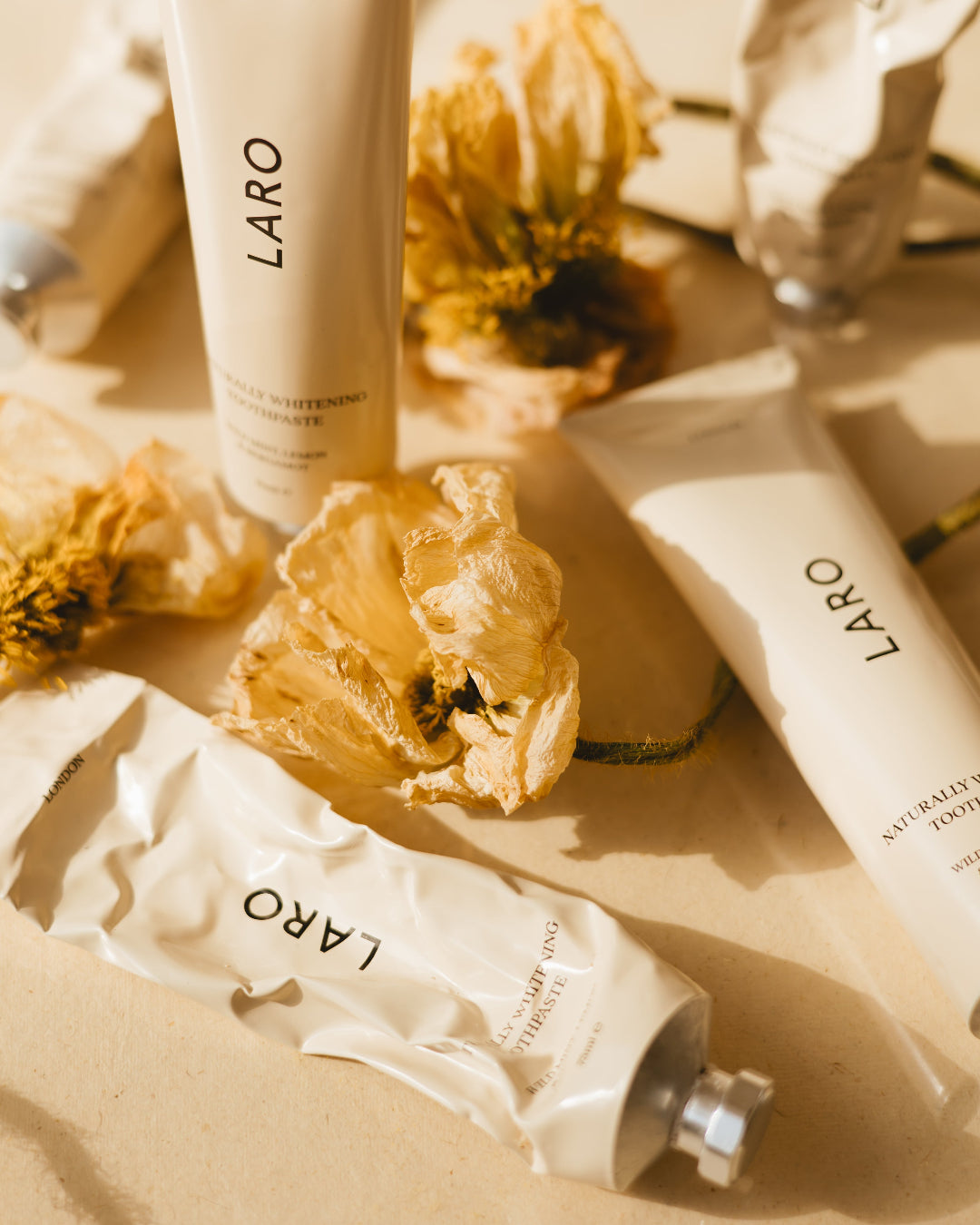 LARO natūraliai balinanti dantų pasta (be fluoro)