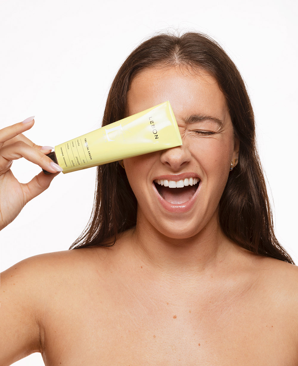 Lebon Tropical crush - dantų pasta kasdienei priežiūrai