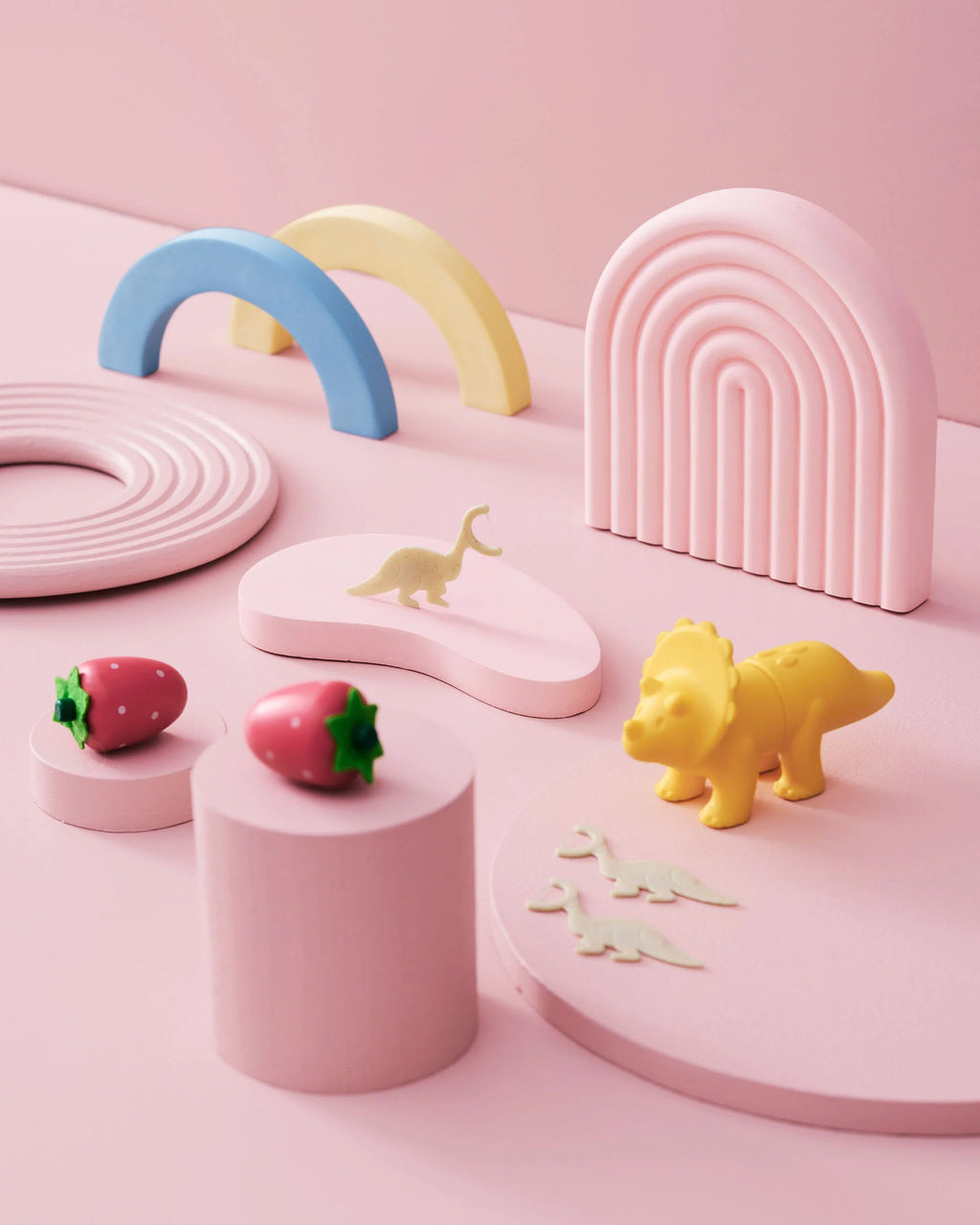 The Humble Co. vaikiška dantų pasta – braškių skonio